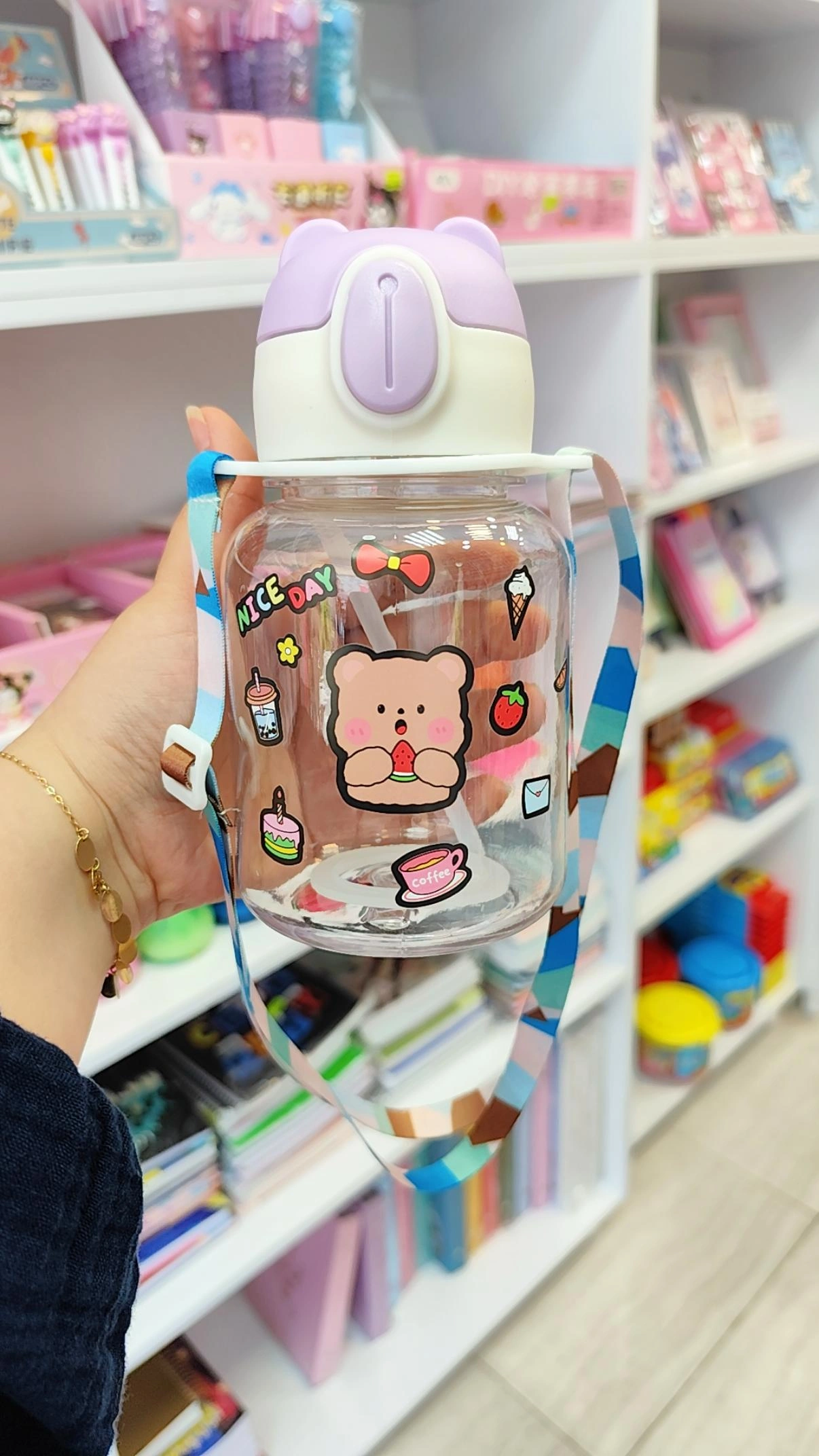 قمقمه آب فانتزی طرح تدی