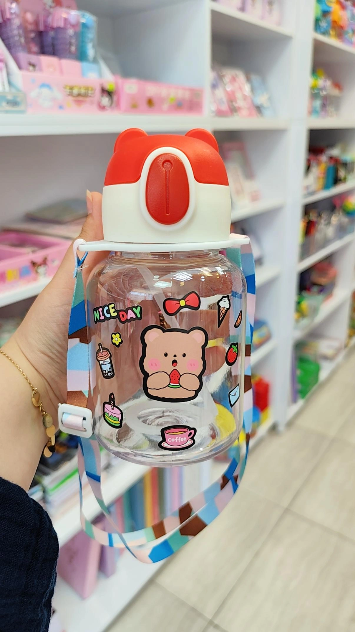 قمقمه آب فانتزی طرح تدی