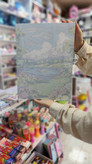 نقاشی آبرنگی بوم 30*40