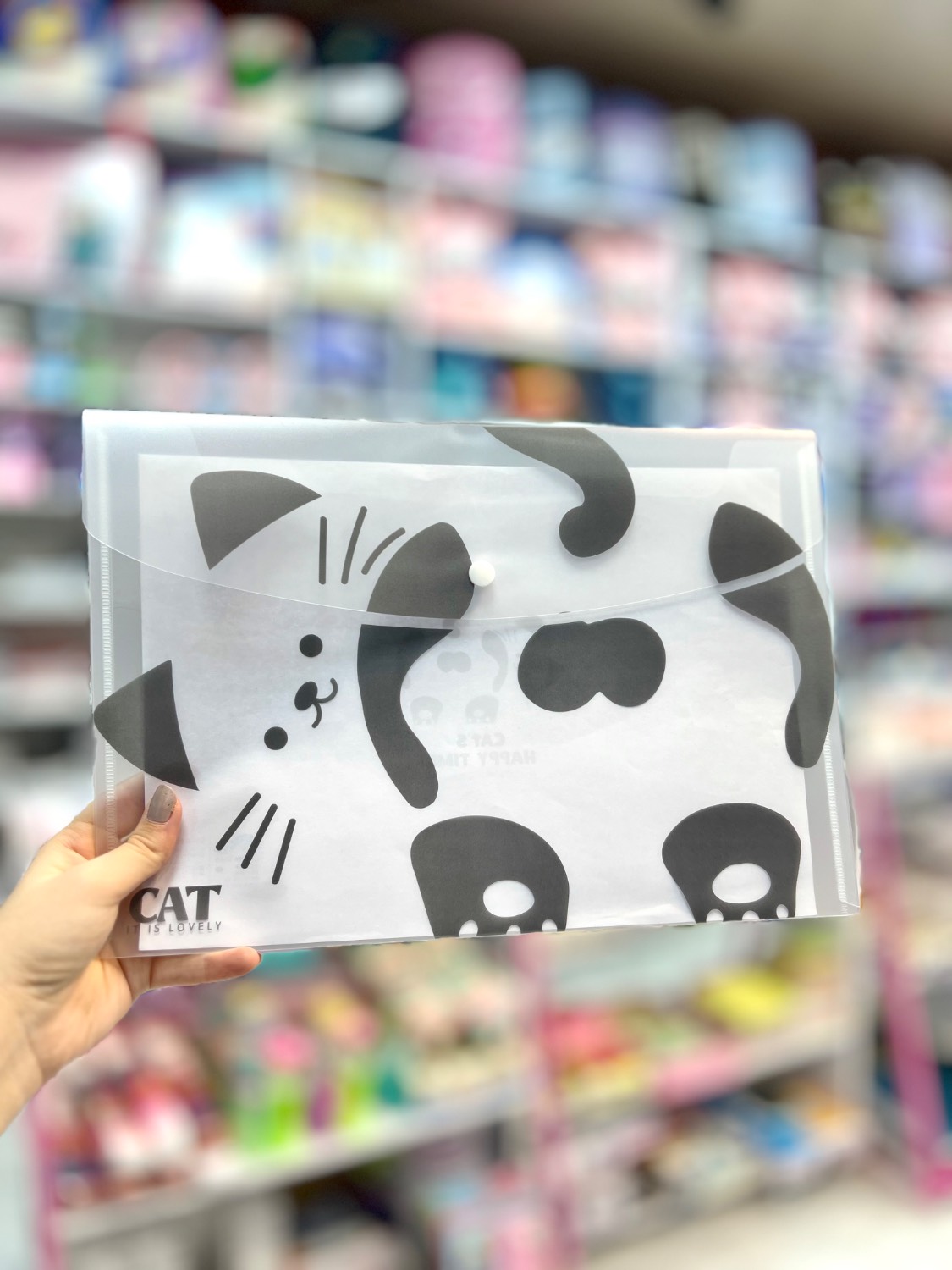 پوشه طرح حیوانات۳🐼🩶سایز A4