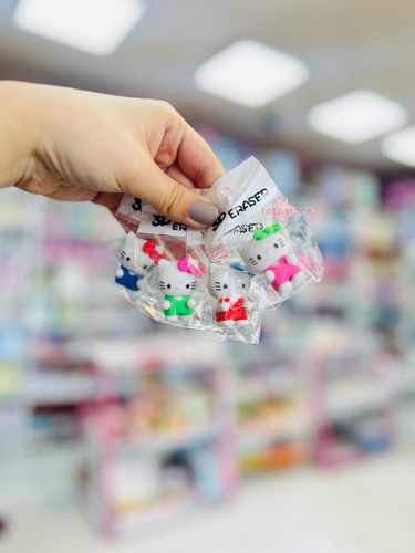 پاک کن سه بعدی فانتزی طرح کیتی🎀