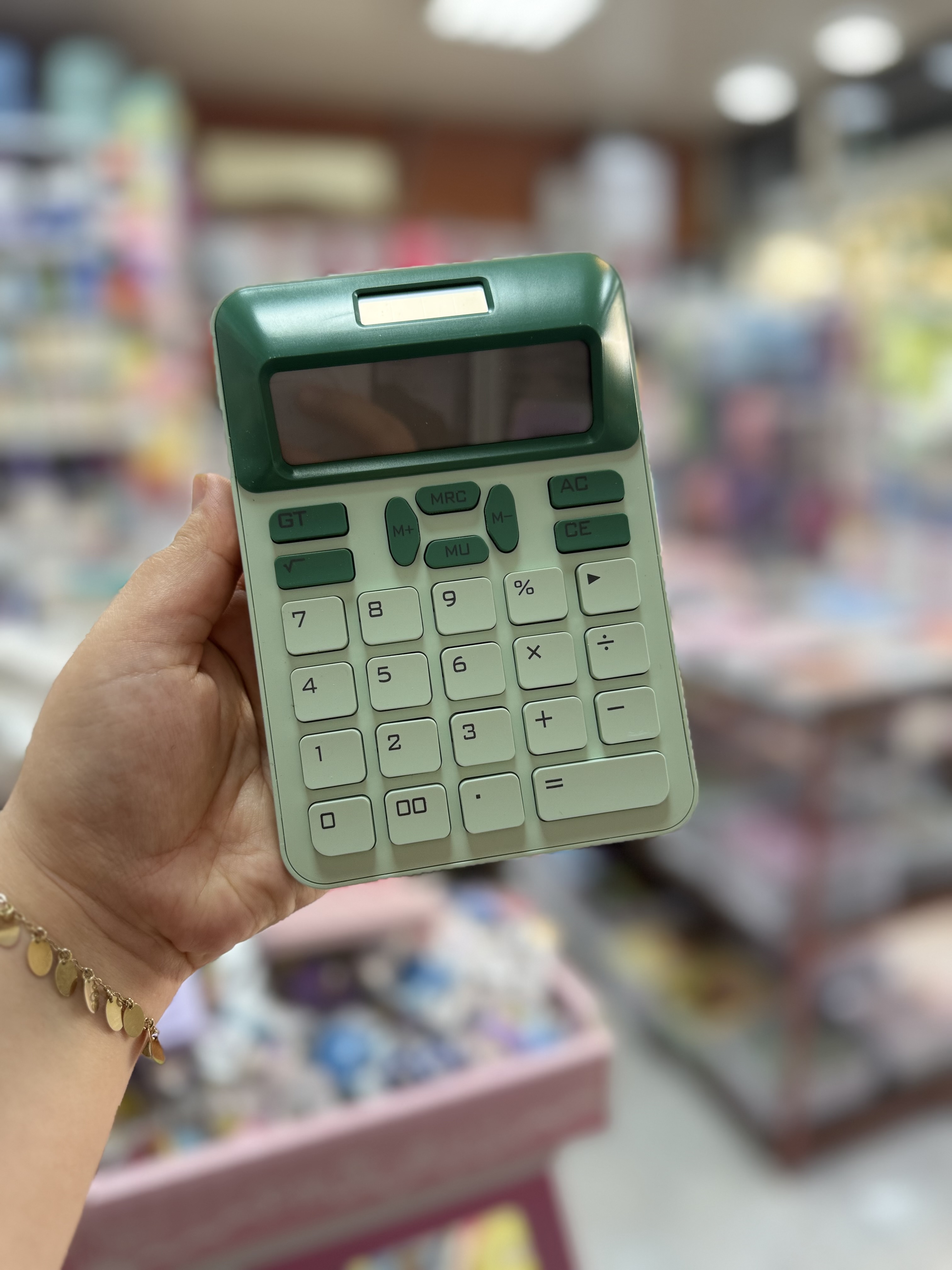 ماشین حساب فانتزی کلاسیک خورشیدی